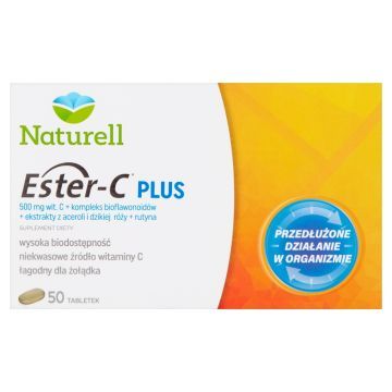 Naturell Ester-C Plus, tabletki, 50 szt.