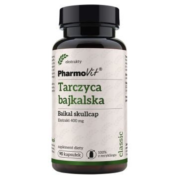 Pharmovit Tarczyca bajkalska Ekstrakt 400 mg,kaps.,90szt