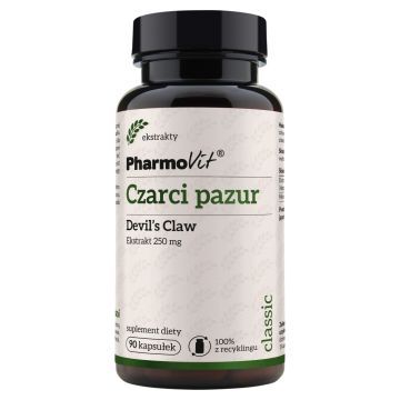 Pharmovit Czarci Pazur Devil`s Claw 250 mg, kaps., 90 szt