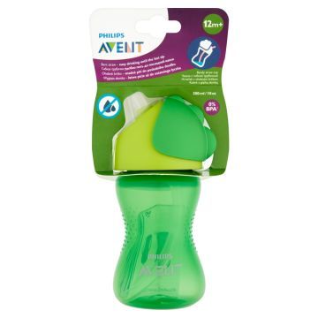 Avent, kubek,z gietka slomka,12m+,SCF798/01,300ml,1szt