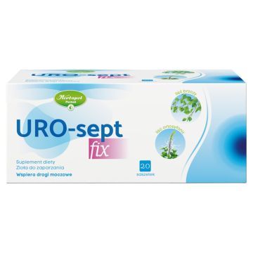 Uro-sept fix, zioła do zaparzania, saszetki, 20 szt.
