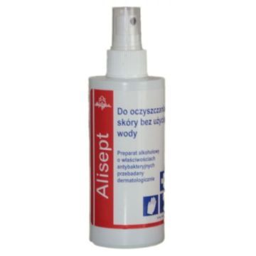 Alisept, prep.,do oczyszczania skory,bez uzycia wody,200 ml