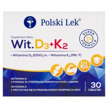 SundovitD3+K2, tabletki, 30 szt.