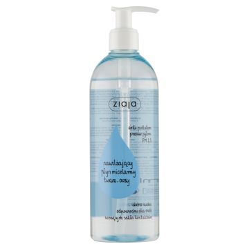 Ziaja Anti-Pollution, plyn, micel.,nawilz.,sk.sucha, 390 ml