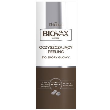 Biovax Coffee, peeling,oczyszcz.do skory glowy, 125 ml