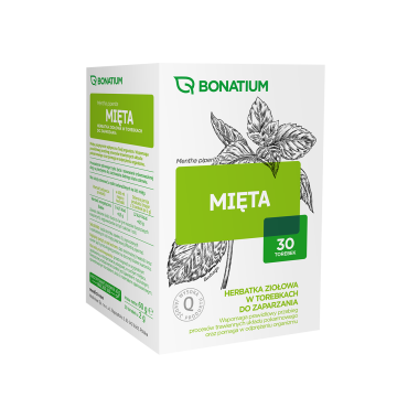 Bonatium Mięta, herbatka ziołowa, 30 sztuk