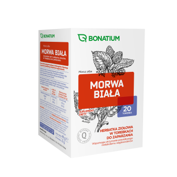 Bonatium Morwa biała herbatka ziołowa 20 sztuk