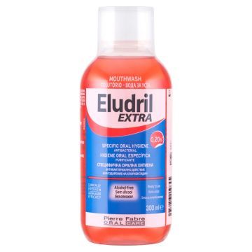 Eludril Extra, płyn do płukania jamy ustnej, 300 ml
