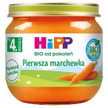 Hipp, pierwsza marchewka, BIO, 80 g