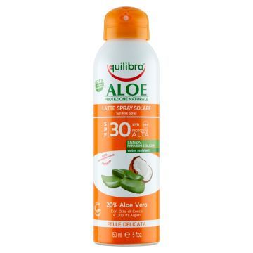 Equilibra Aloe, mlecz.,d/opal.,SPF 30 UVA,UVB,150ml,spray