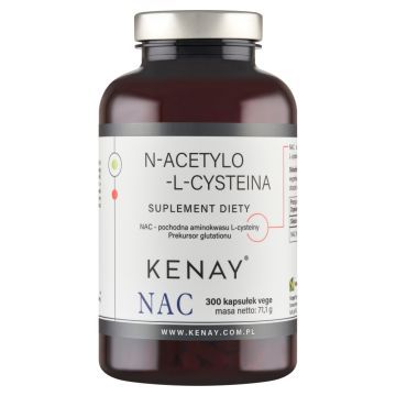 NAC N-acetylo-L-cysteina, kaps., 300 szt