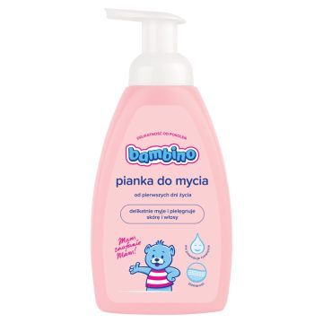 Bambino, pianka, do mycia, 500 ml
