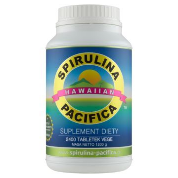 Spirulina Pacifica, 500 mg, tabl.,2400 szt
