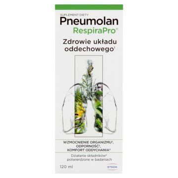 Pneumolan RespiraPro, płyn, 120 ml