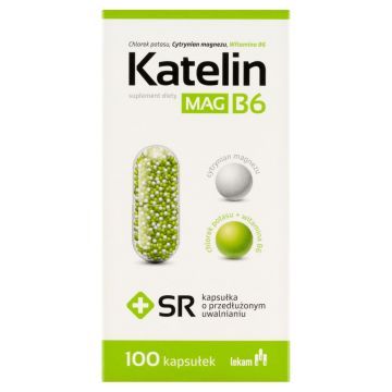 KatelinMAG B6, kapsułki, 100 szt.