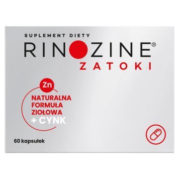 Rinozine Zatoki, kapsułki, 60 szt.