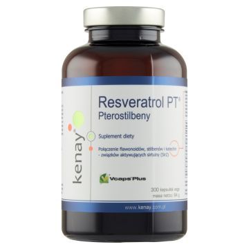 Resveratrol PT Pterostilbeny, kaps., 300 szt