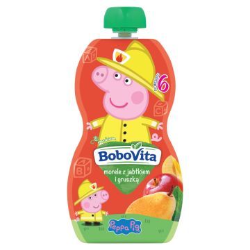 BoboVita, mus morele z jabłkiem i gruszką, 6 m+, 100 g