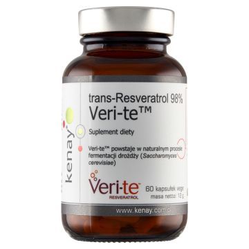 Veri-teTM trans-Resveratrol 98%, kaps., 60 szt