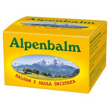 Alpenbalm, balsam, z sadla swistaka,(Amara), 60 g