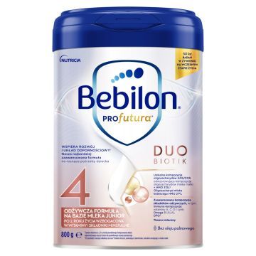 Bebilon PROfutura DUOBIOTIK 4, formuła na bazie mleka po 2. roku życia, proszek, 800 g