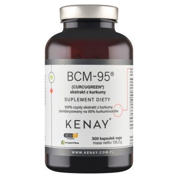 BCM-95 Ekstrakt z kurkumy, kaps.,300 szt