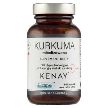 Kurkuma micelizowana, kaps., 60 szt