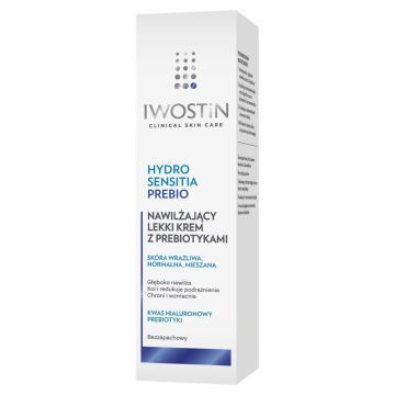 Iwostin Hydro Sensitia Prebio,krem,nawil.lekki,z prebiot.50ml