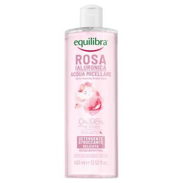 Equilibra Rosa, woda micelarna,rozana,z kw.hialuron.,400ml