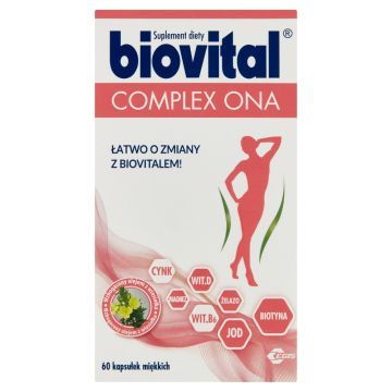Biovital Complex ONA, kapsułki miękkie, 60 szt.