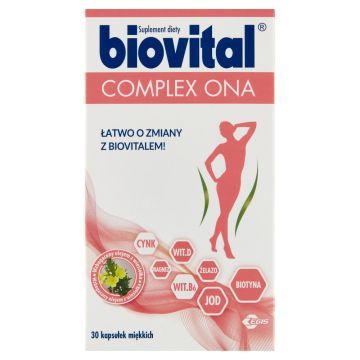 Biovital Complex ONA, kapsułki miękkie, 30 szt.