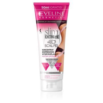 Eveline Slim Extr.4D, konc,scalpel,wyszczupl.,200ml+50ml