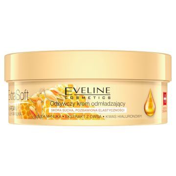Eveline Extra Soft Bio Argan, krem,odzywczy,odmladz., 200ml