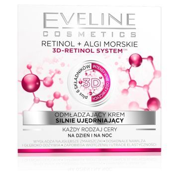 Eveline, krem,silnie ujedr.,Retinol+Algi morskie, 50 ml