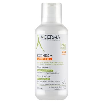 Aderma Exomega Control,balsam,emolient,przeciw drapaniu,400ml