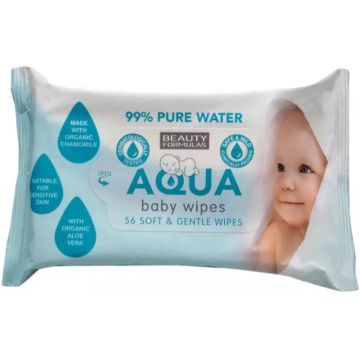 Beauty Form.,chust.,dla dzieci, Aqua 99%, 56szt