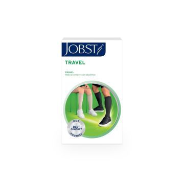Jobst Travel, czarne, rozmiar 5, podkolanówki uciskowe, 1 para