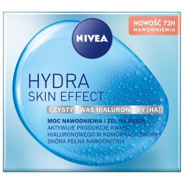 Nivea Hydra Skin Effect,zel,na dzien,moc nawodn., 50 ml