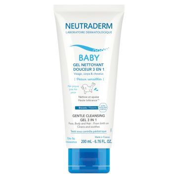 Neutraderm Baby, zel, myjacy,lagodny,3w1,200 ml
