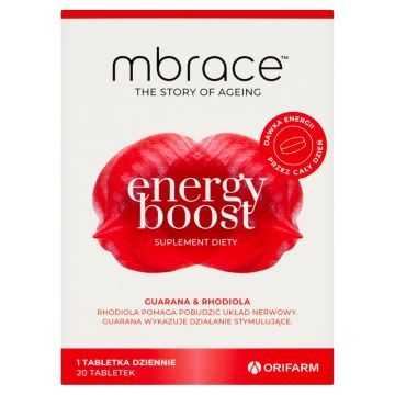 Mbrace Energy Boost, tabl., 20 szt