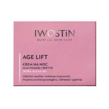 Iwostin Age Lift, krem na noc do skóry suchej, 40+, 50 ml