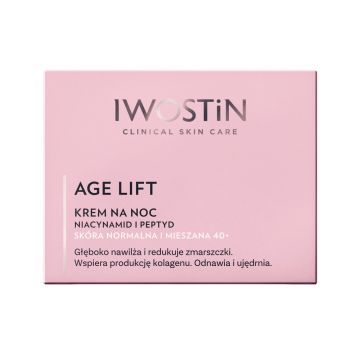 Iwostin Age Lift, krem na noc do skóry normalnej i mieszanej, 40+, 50 ml