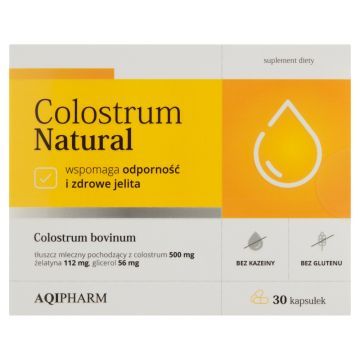 Colostrum Natural, kaps., 30 szt