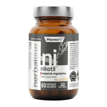 Nikotil wsparcie organizmu Herballine Pharmovit, kaps.,60szt