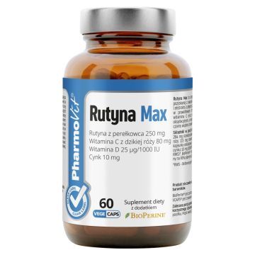Rutyna Max Clean label Pharmovit, kaps.,60 szt