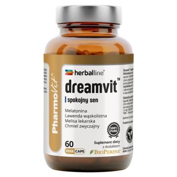 Dreamvit spokojny sen Herballine Pharmovit, kaps.,60szt