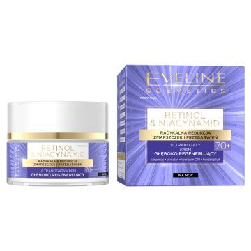 Eveline Retinol&Niacyn., krem,ultrabog.,regener.70+,50ml