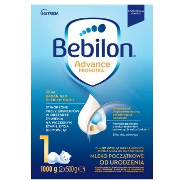 Bebilon 1 z Pronutra Advance,prosz.,1000 g (2x500g)
