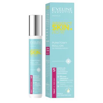 Eveline Perfect Skin Acne, roll-on, punktowy,n/niedosk, 15ml