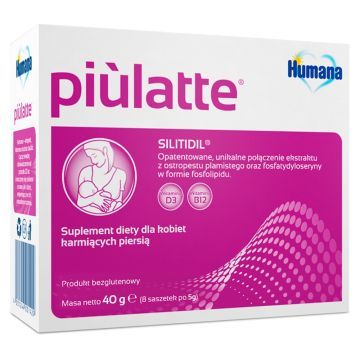 Humana Piulatte, prosz.,dla kobiet karm.piersia, 8 sasz.